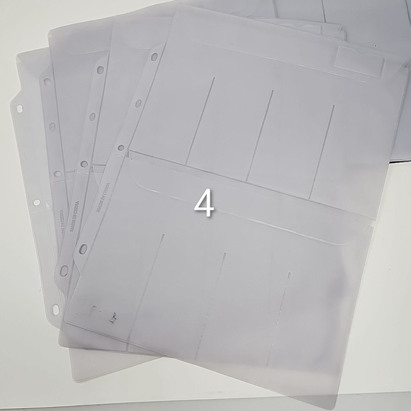 Creative Memories Sticker Accessory Binder 15 Pages Sticker Protector Craft Zip - Picture 4 of 8